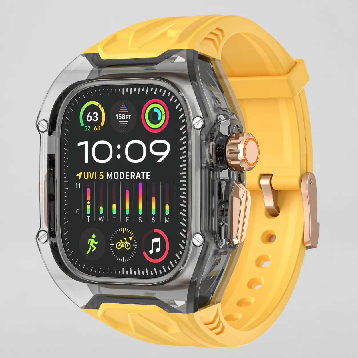 AeroStruqt™ Case & Strap for Apple Watch