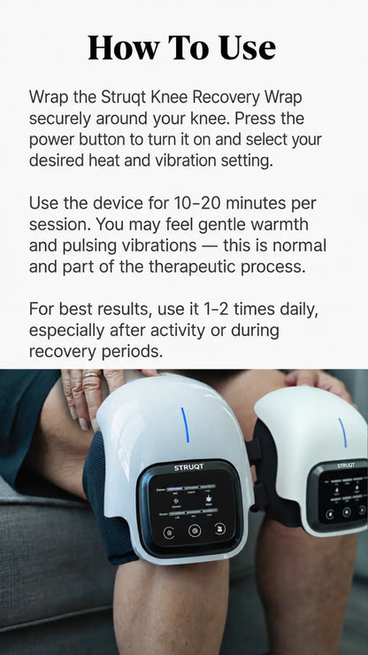 Struqt Knee Recovery Wrap