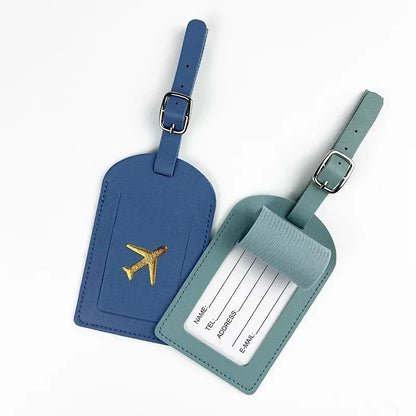 PU Leather Luggage Tag
