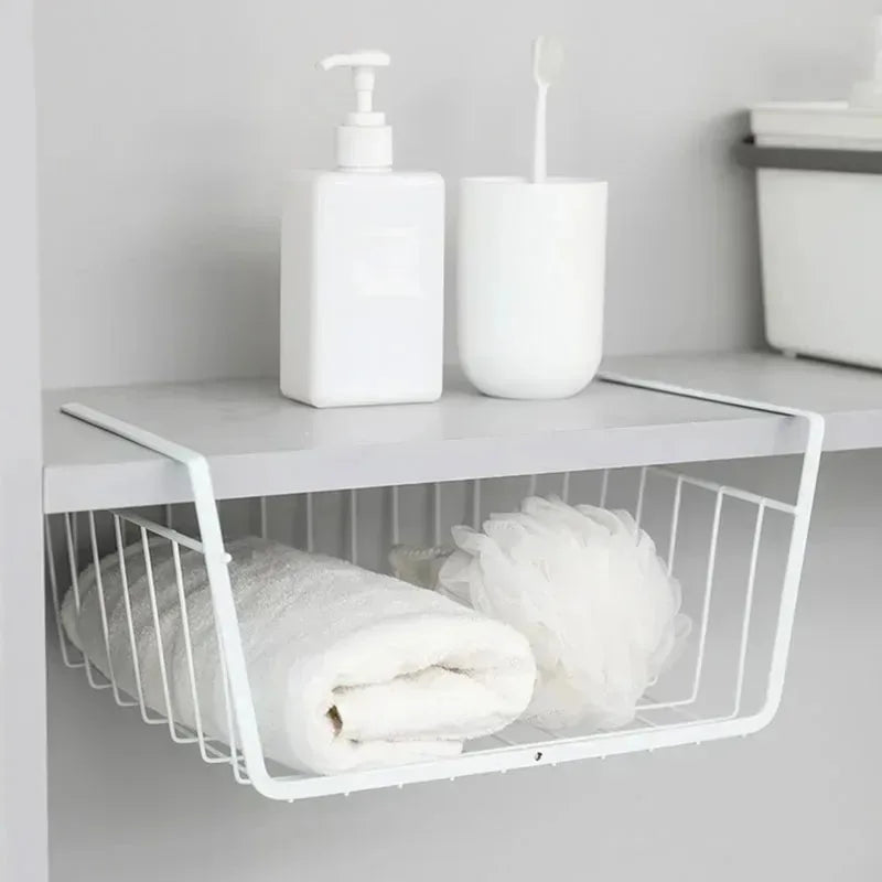 Under Desk Hanging Mesh Basket
