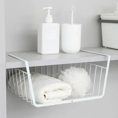Under Desk Hanging Mesh Basket