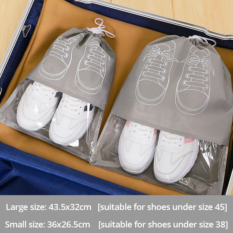 5pcs Waterproof Shoe Storage Bags