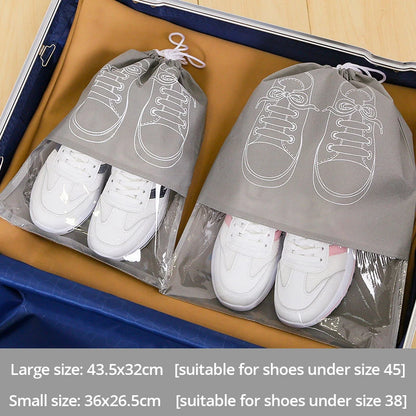 5pcs Waterproof Shoe Storage Bags