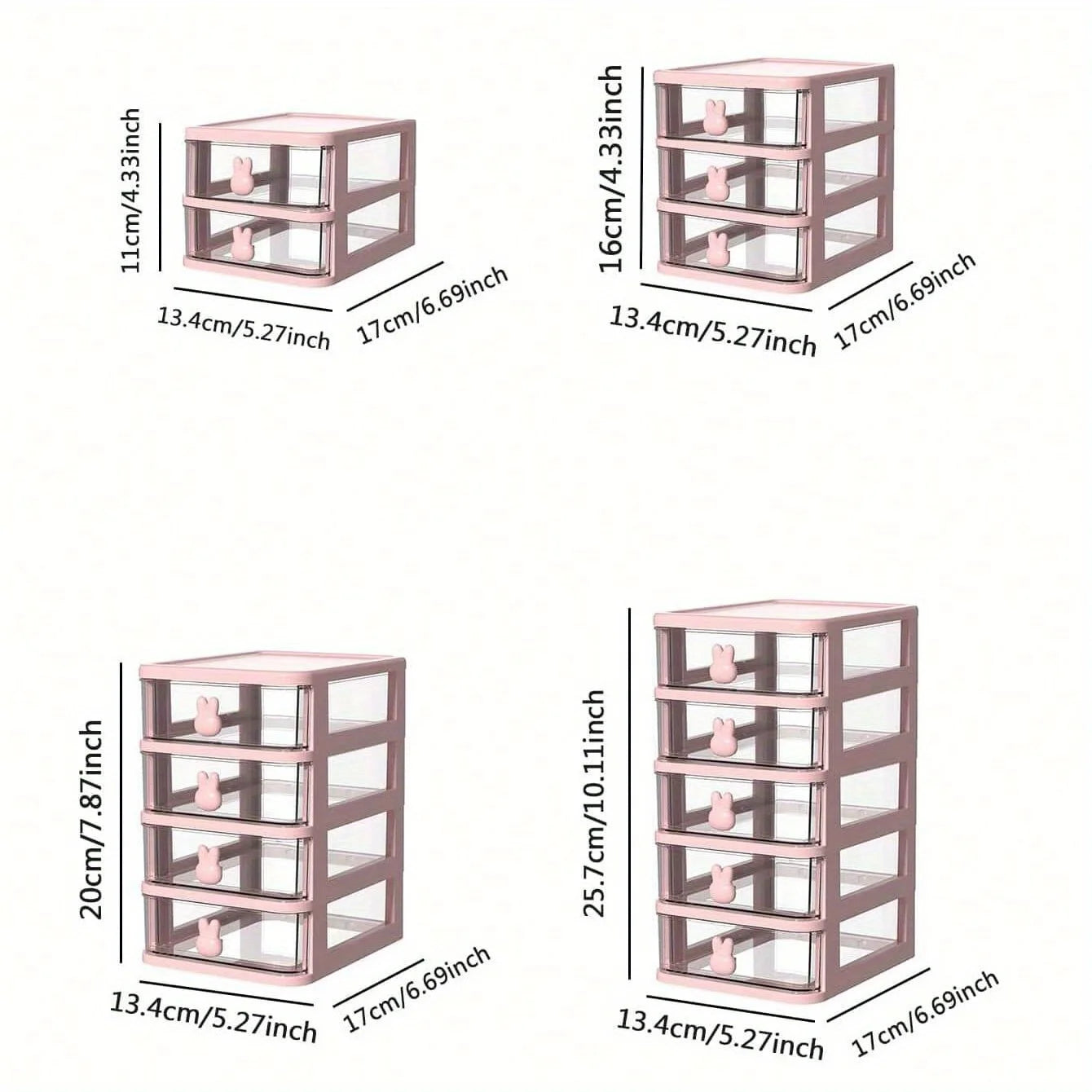 Desktop Drawer Makeup Storage Box