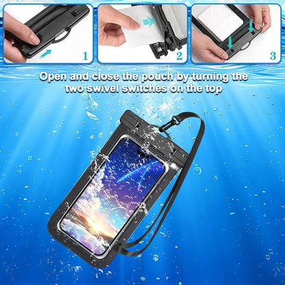 IPX8 Waterproof Phone Pouch Case