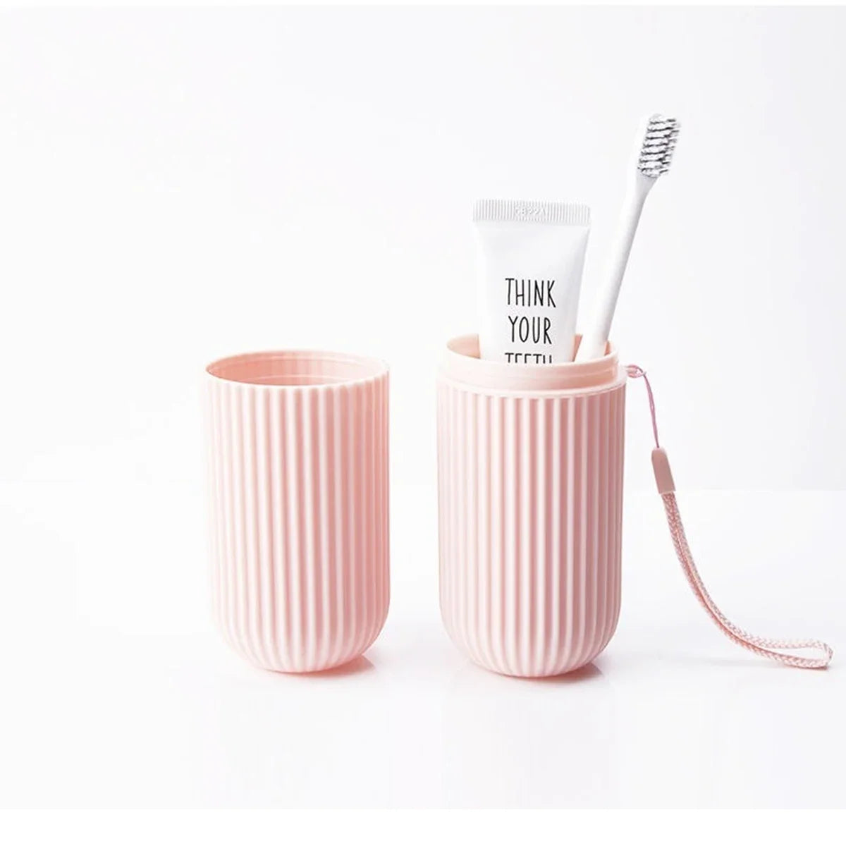 Portable Toothbrush Toothpaste Holder