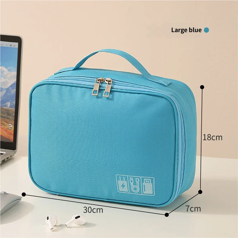 Travel Cable Organizer Pouch Electronics Storage Bag