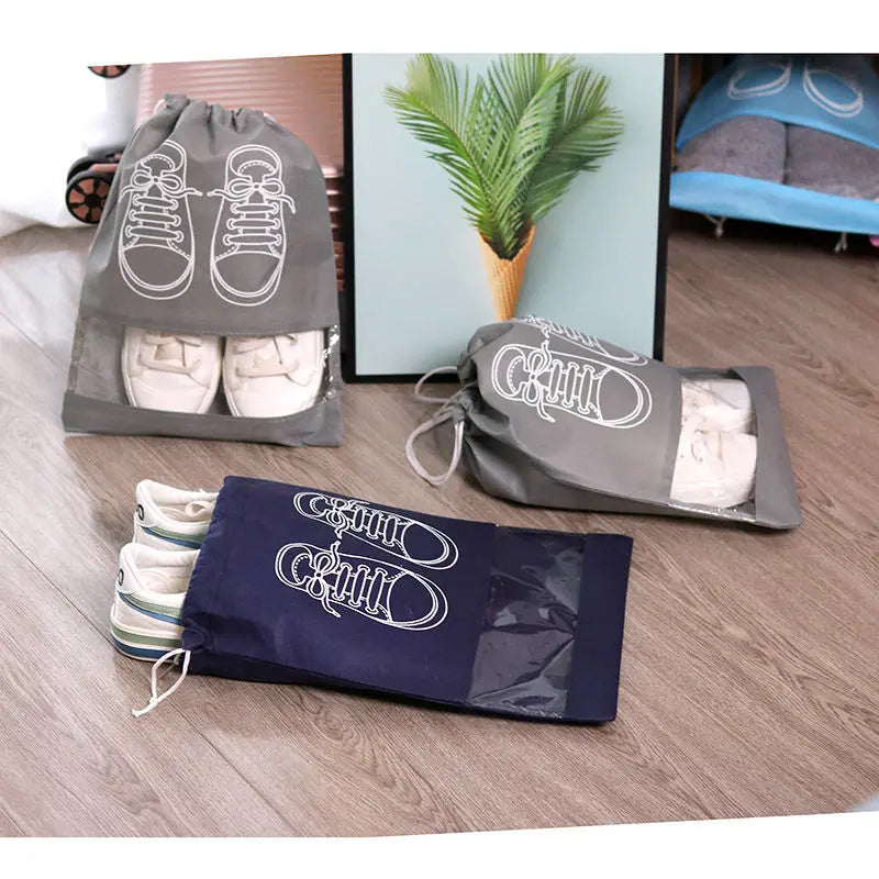 5pcs Waterproof Shoe Storage Bags