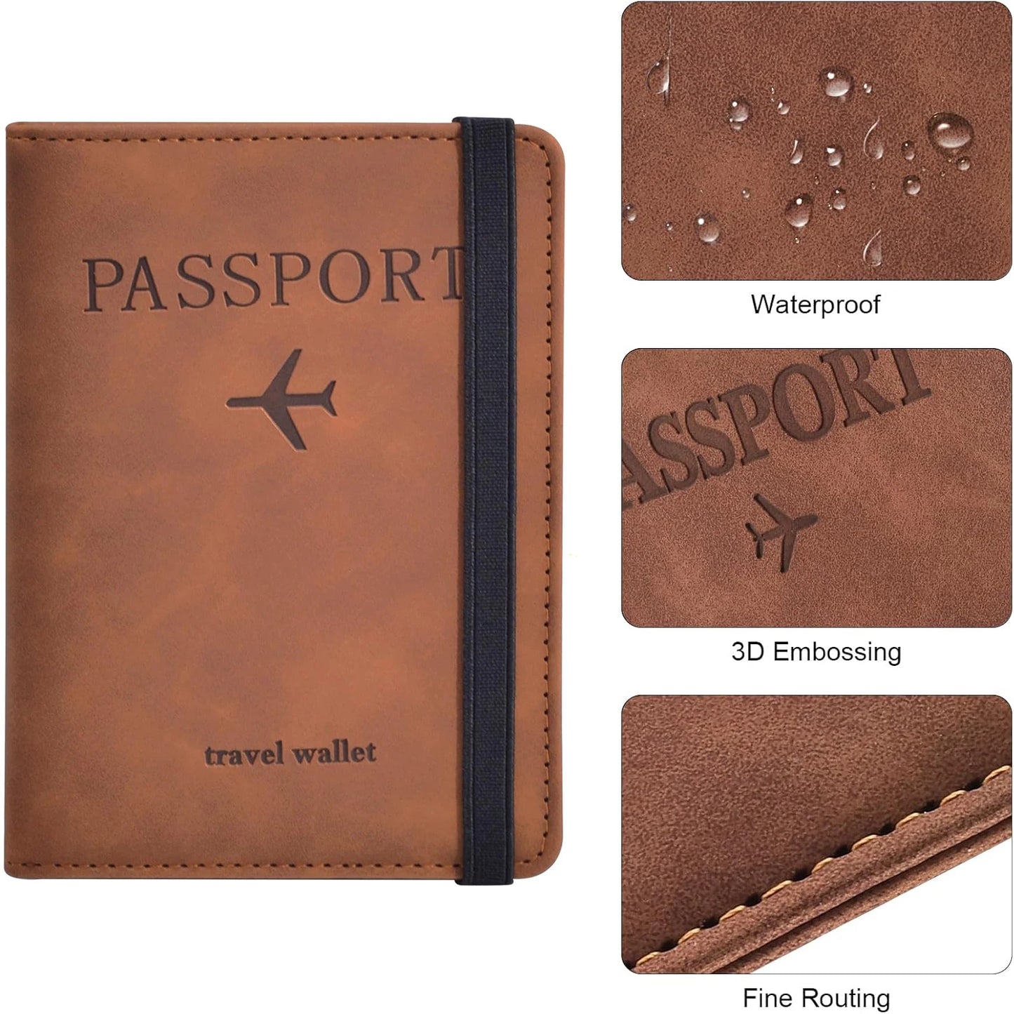 Travel Wallet Cover Case