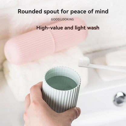Portable Toothbrush Toothpaste Holder