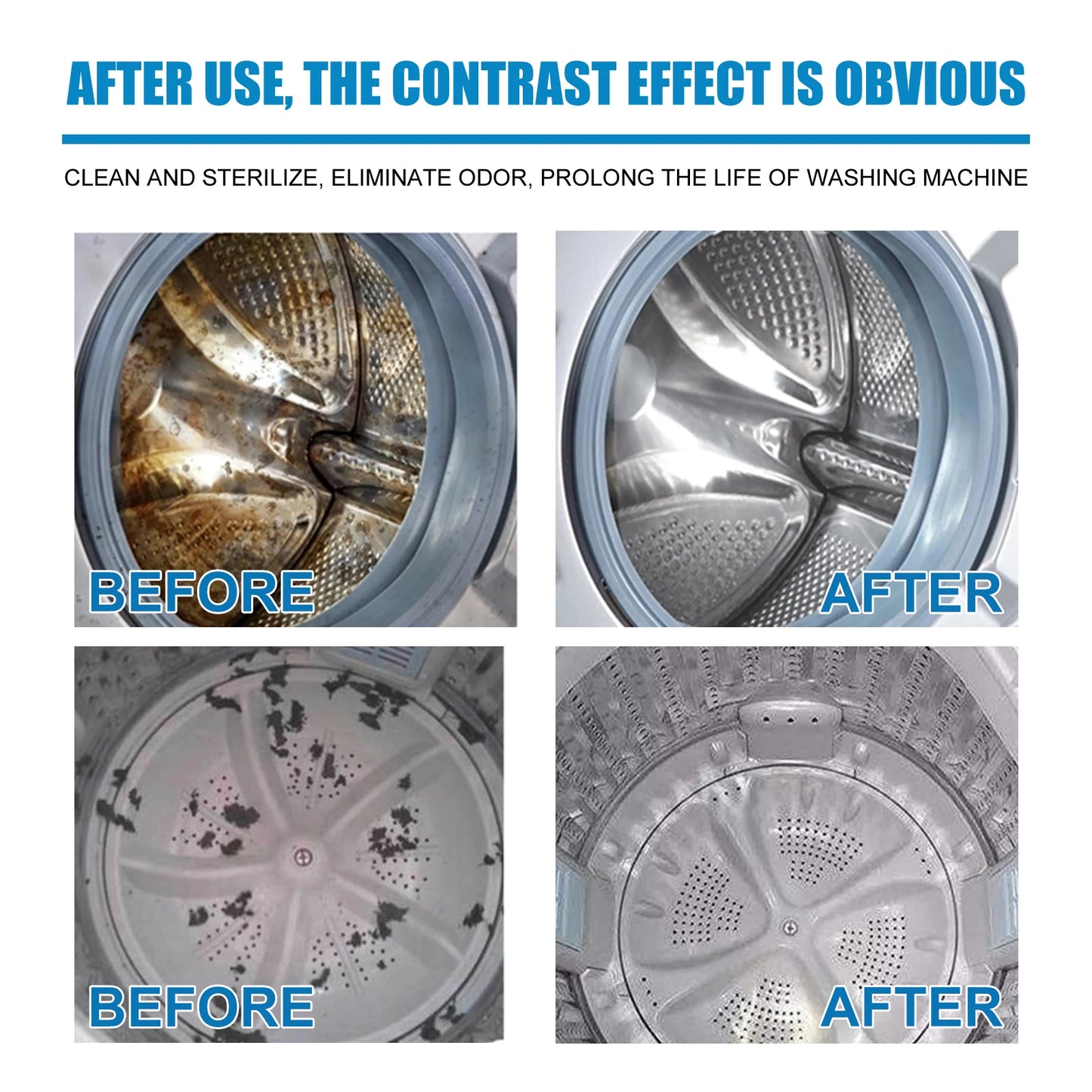 Struqt DrumClear™ - Premium Washing Machine Cleaner Tablets