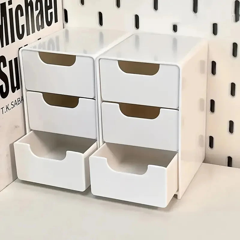 3 Tier Plastic Cosmetic Storage