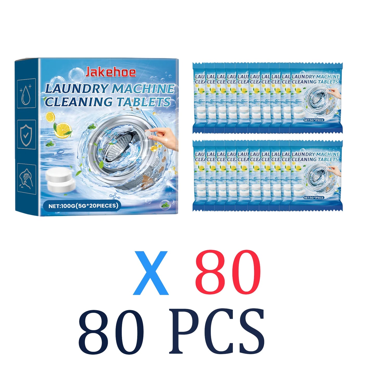 Struqt DrumClear™ - Premium Washing Machine Cleaner Tablets