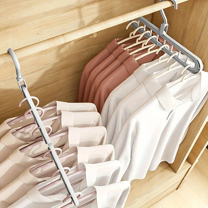 Foldable Space Saving Clothes Hangers Set