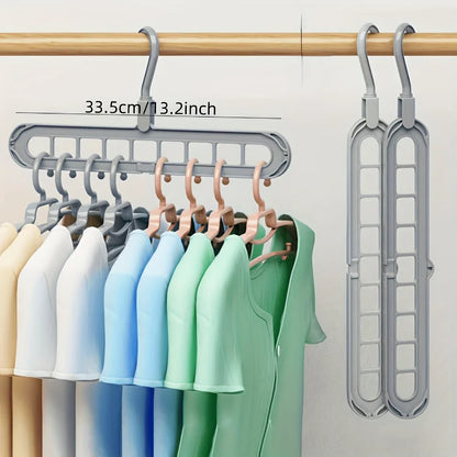 Foldable Space Saving Clothes Hangers Set