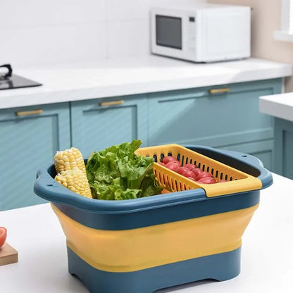 Foldable Silicone Strainer Basket