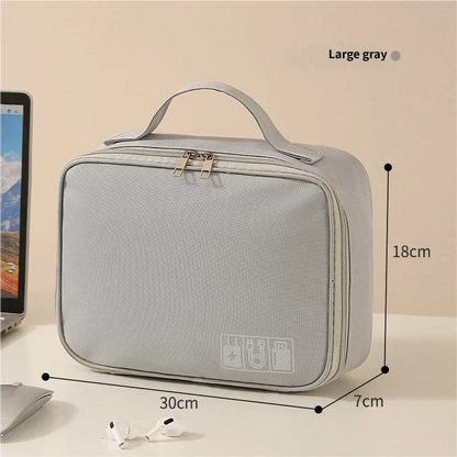 Travel Cable Organizer Pouch Electronics Storage Bag