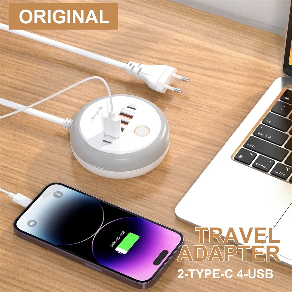 50W USB Charger Multi Port Fast Charging