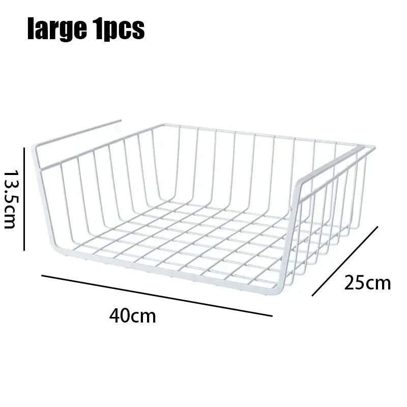 Under Desk Hanging Mesh Basket