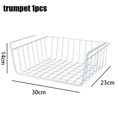 Under Desk Hanging Mesh Basket