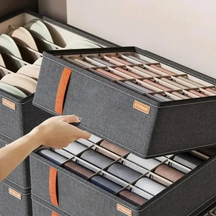 Dark Grey Underwear Storage Box