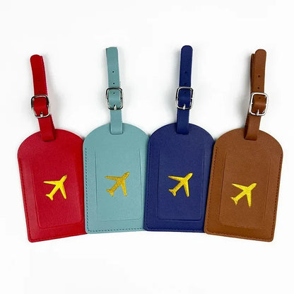 PU Leather Luggage Tag