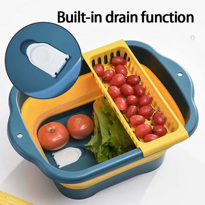 Foldable Silicone Strainer Basket