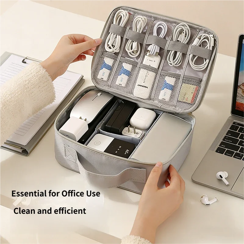 Travel Cable Organizer Pouch Electronics Storage Bag