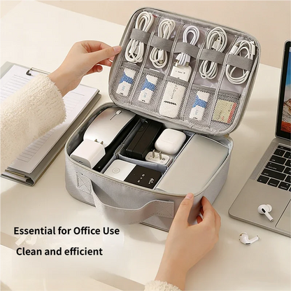Travel Cable Organizer Pouch Electronics Storage Bag