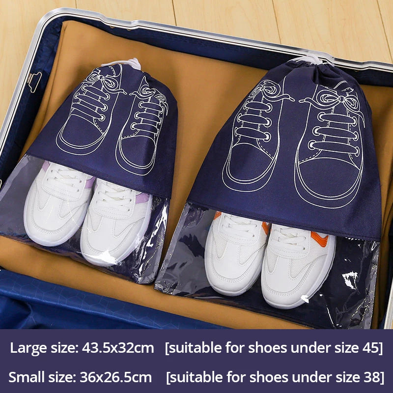 5pcs Waterproof Shoe Storage Bags