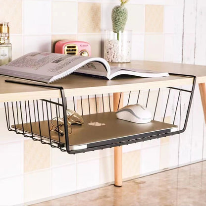Under Desk Hanging Mesh Basket