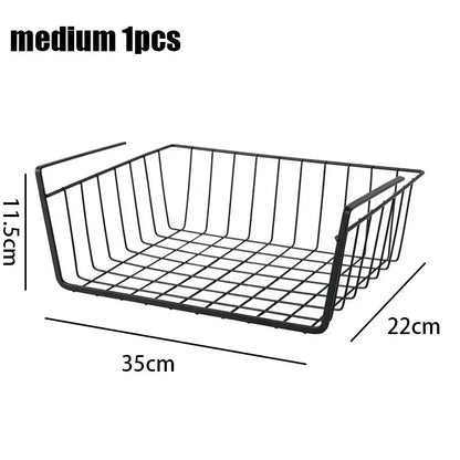 Under Desk Hanging Mesh Basket