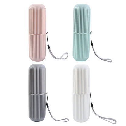 Portable Toothbrush Toothpaste Holder