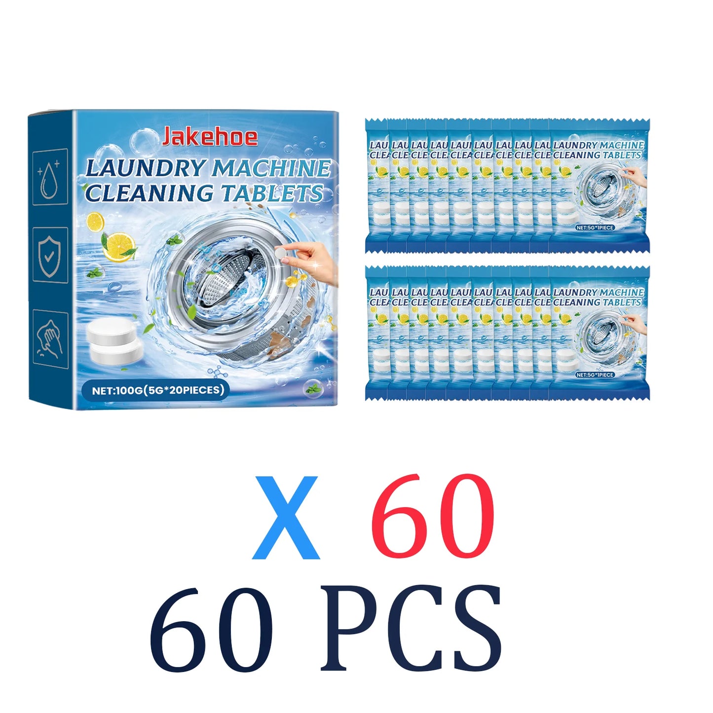 Struqt DrumClear™ - Premium Washing Machine Cleaner Tablets
