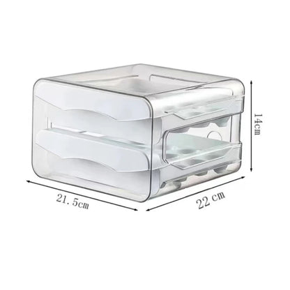 Double Layer Refrigerator Egg Storage Box
