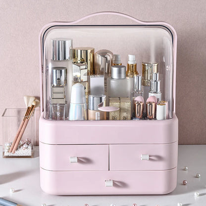 Dustproof Desktop Makeup Organizer Box
