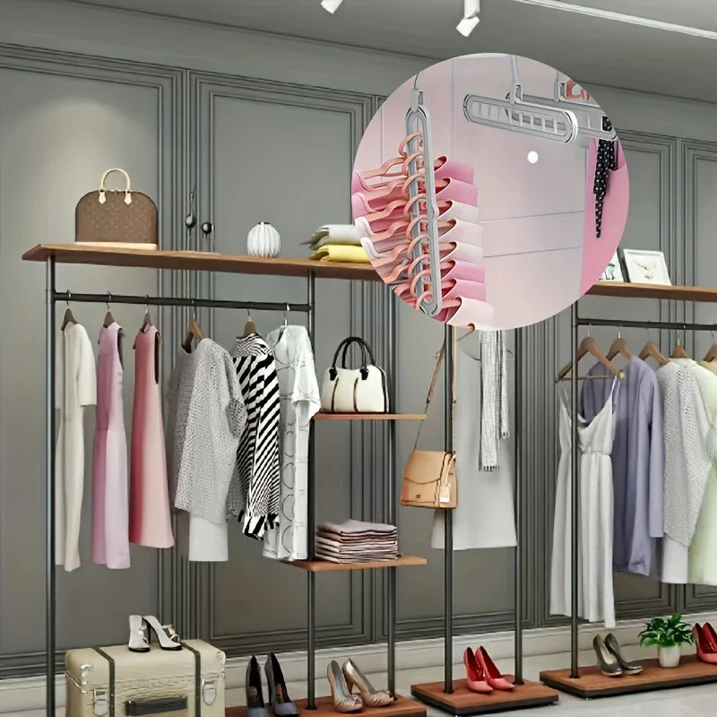 Foldable Space Saving Clothes Hangers Set