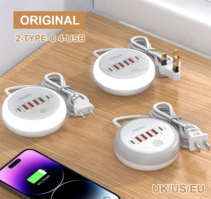 50W USB Charger Multi Port Fast Charging