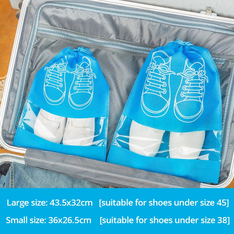 5pcs Waterproof Shoe Storage Bags