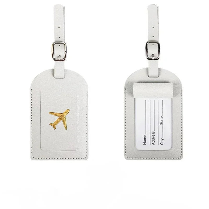 PU Leather Luggage Tag