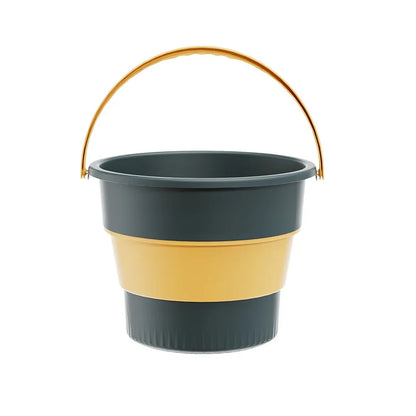 Folding Silicone Bucket with Lid