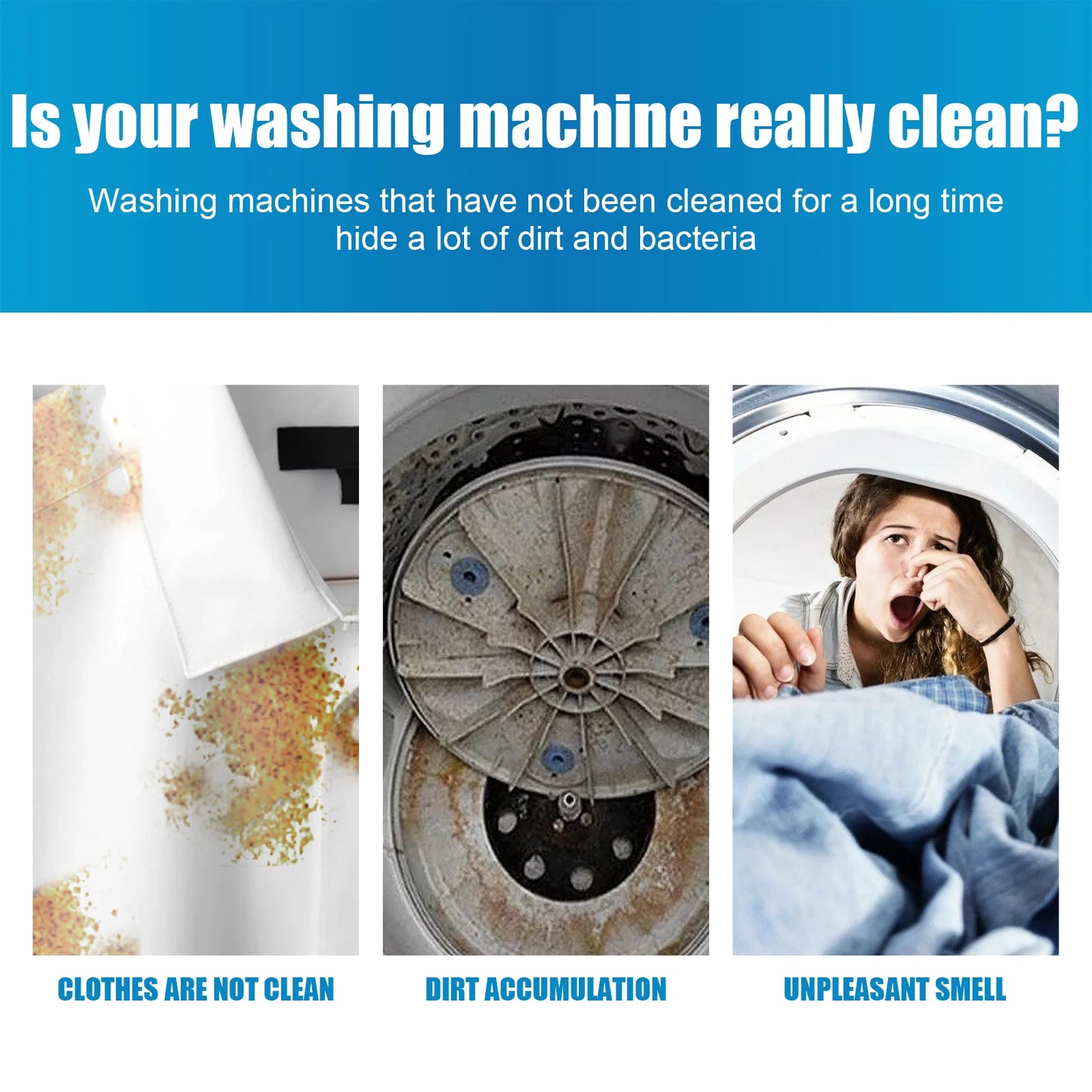 Struqt DrumClear™ - Premium Washing Machine Cleaner Tablets