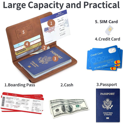 Travel Wallet Cover Case