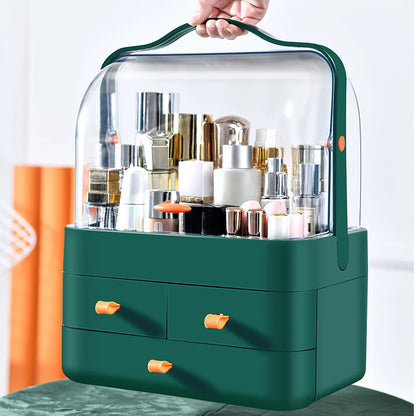 Dustproof Desktop Makeup Organizer Box