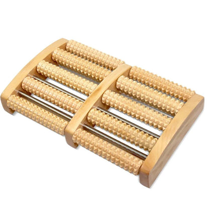 Wooden Foot Massage Roller