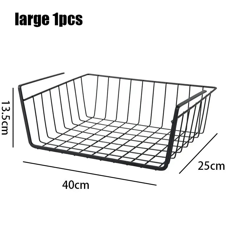 Under Desk Hanging Mesh Basket