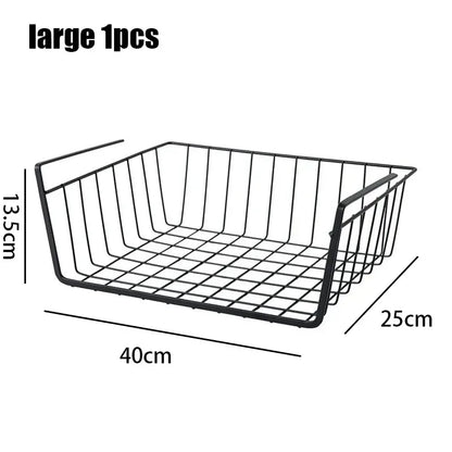 Under Desk Hanging Mesh Basket