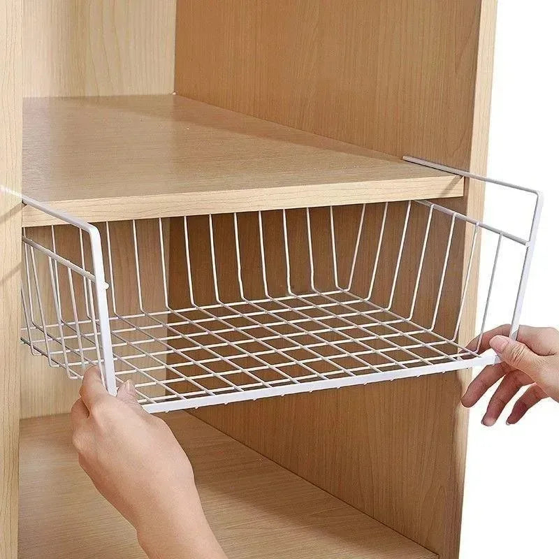 Under Desk Hanging Mesh Basket