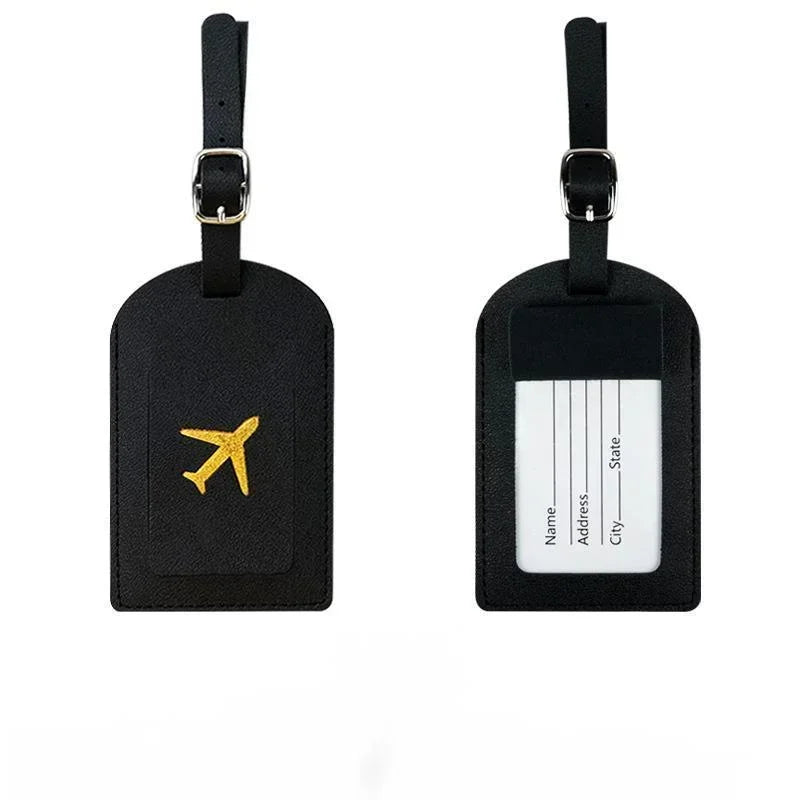 PU Leather Luggage Tag