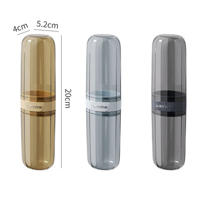 Portable Toothbrush Toothpaste Holder